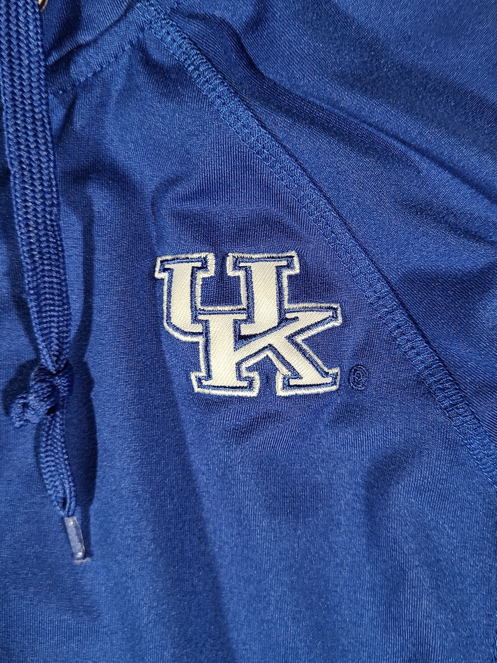 Colosseum Kentucky Wildcats UK Full Zip Performance Hoodie Large - Picture 2 of 8